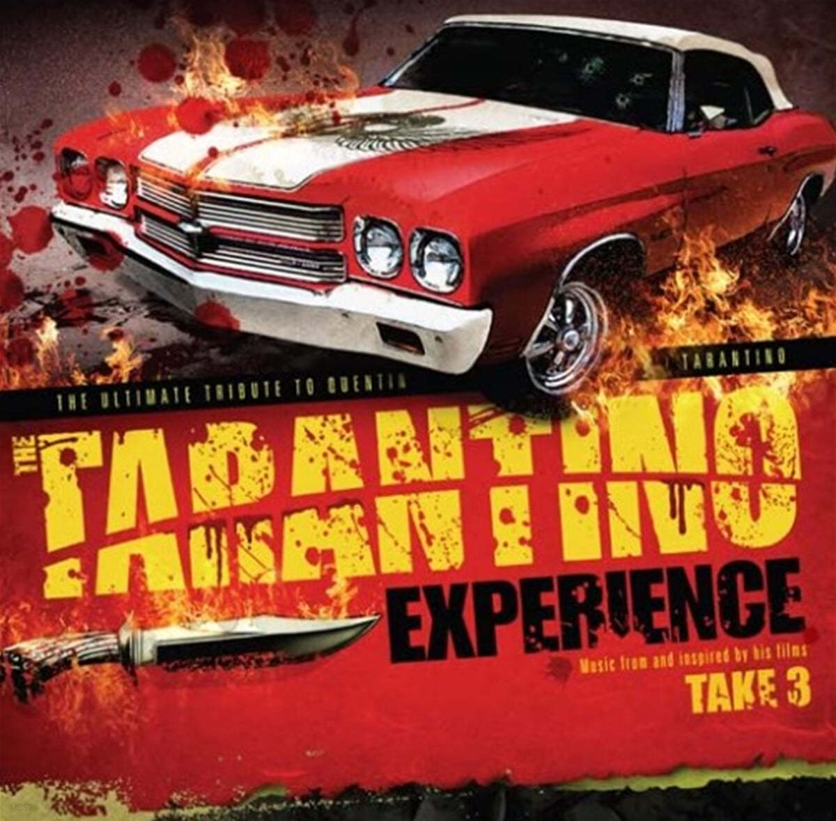 쿠엔틴 타란티노 영화음악 모음집 (The Tarantino Experience Take 3) [레드 &amp; 옐로우 컬러 2LP]
