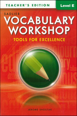 Voca Workshop Tools for Excellence Teacher's Edition E (G-10)