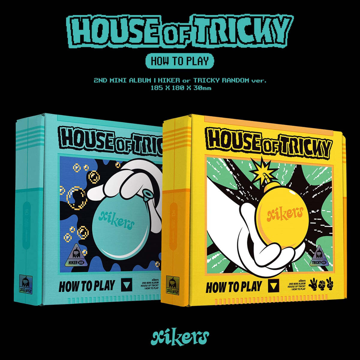 싸이커스 (xikers) - 2ND MINI ALBUM [HOUSE OF TRICKY : HOW TO PLAY
