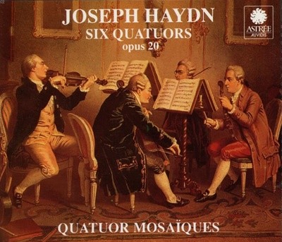 Haydn : Six Quatuors Opus 20 (현악 사중주 OP.20 전 6곡) - 모자이크 4중주단 (Quatuor Mosaiques) (France발매)(2CD)