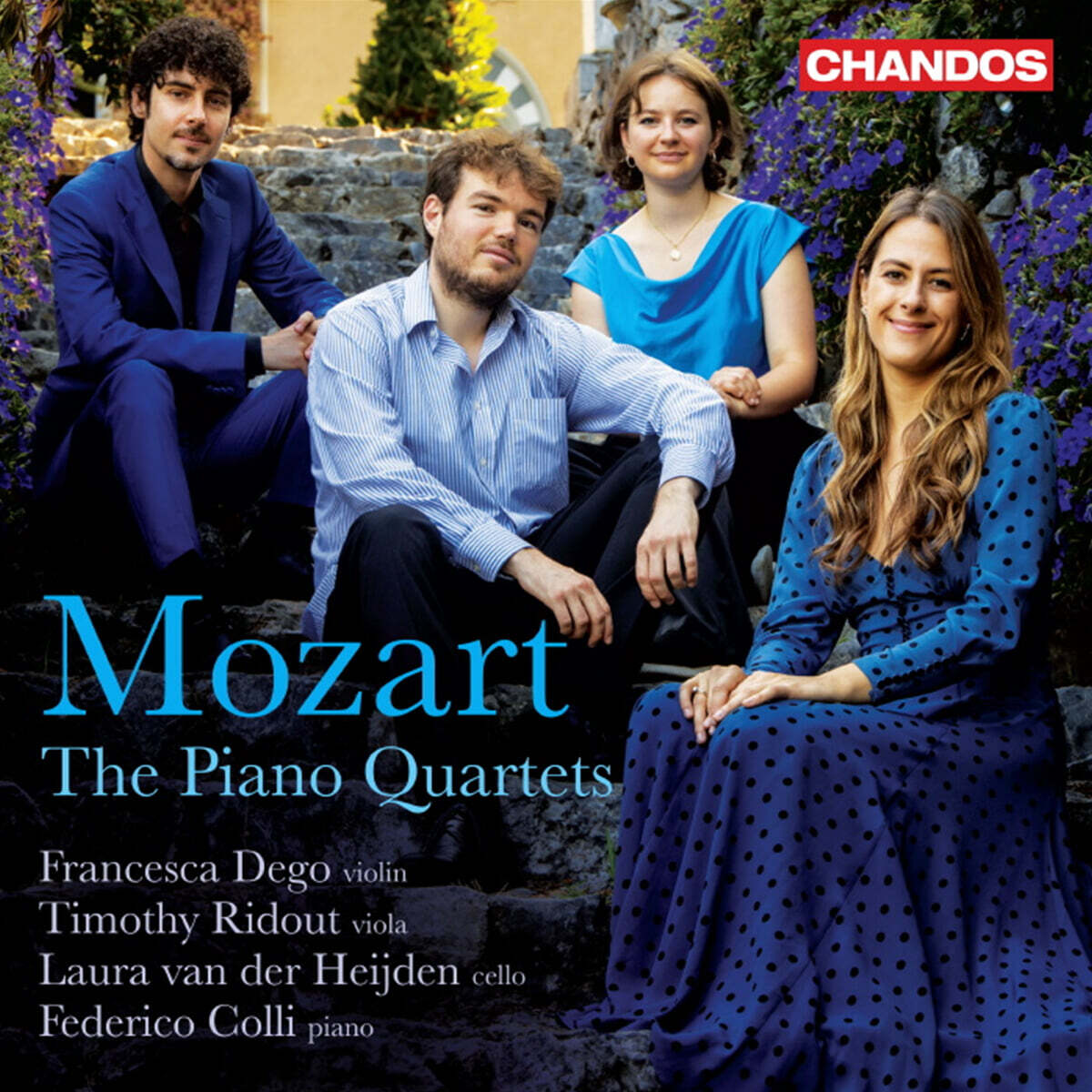Francesco Dego / Timothy Ridout / Laura van der Heijden / Federico Colli 모차르트: 피아노 4중주 1번 & 2번 (Mozart: Piano Quartet Nos.1 & 2)