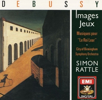 사이먼 래틀 - Simon Rattle - Debussy Images Jeux, Musiques Pour Le Roi Lear [U.K발매]