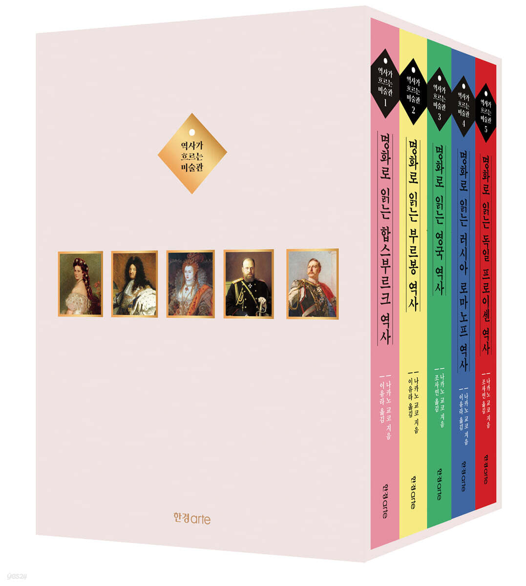 역사가 흐르는 미술관 1~5 세트