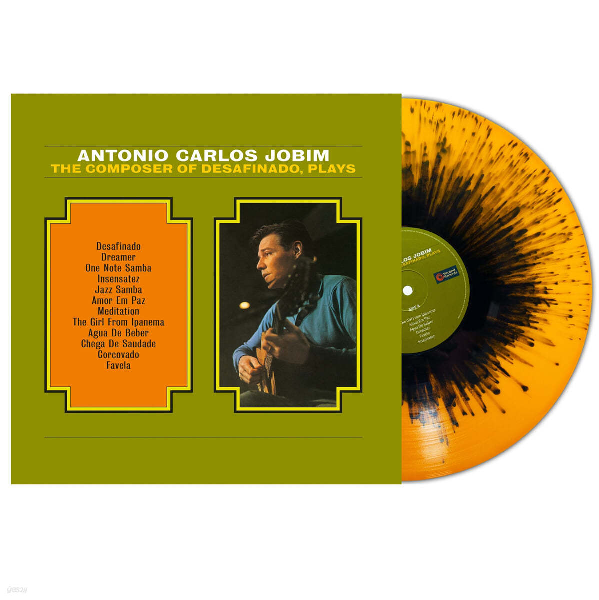 Antonio Carlos Jobim (안토니오 카를로스 조빔) - The Composer Of  Desafinado, Plays [오렌지 & 블랙 스플래터 컬러 LP]