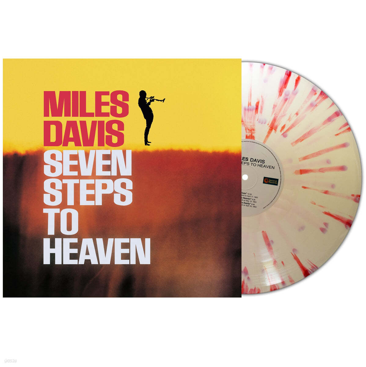 Miles Davis (마일스 데이비스) - Seven Steps To Heaven [화이트 &amp; 레드 스플래터 컬러 LP]