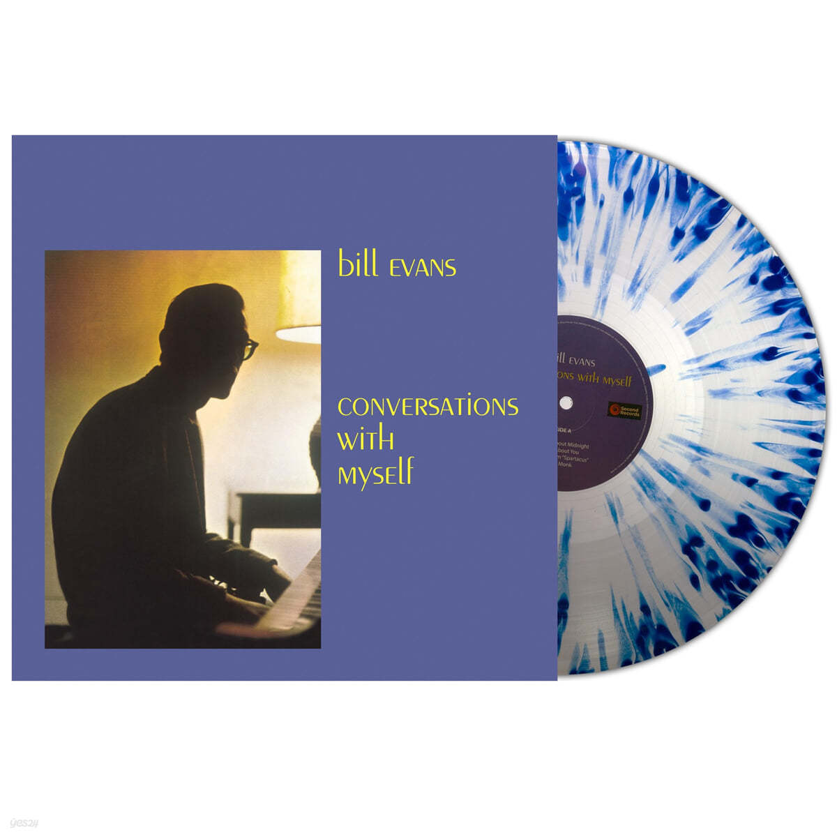 Bill Evans (빌 에반스) - Conversations With Myself [투명 블루 스플래터 컬러 LP]