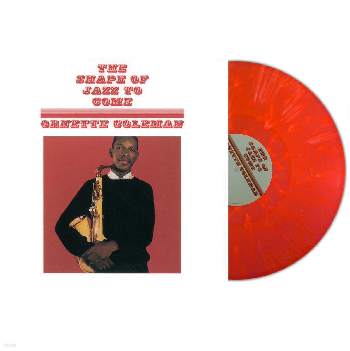 Ornette Coleman (오넷 콜맨) - The Shape Of Jazz To Come [레드 &amp; 화이트 스플래터 컬러 LP]