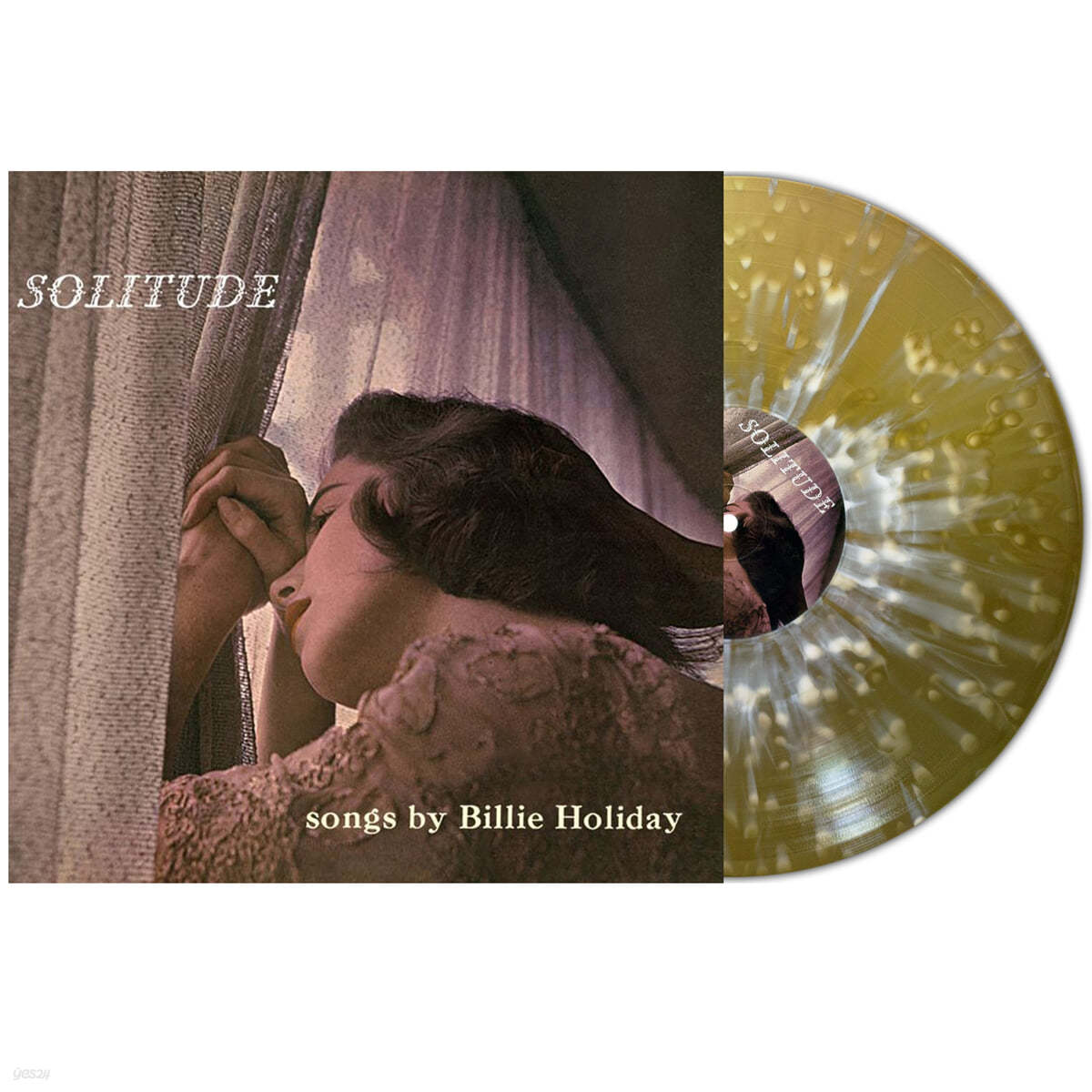 Billie Holiday (빌리 홀리데이) - Solitude [골드 &amp; 화이트 스플래터 컬러 LP]