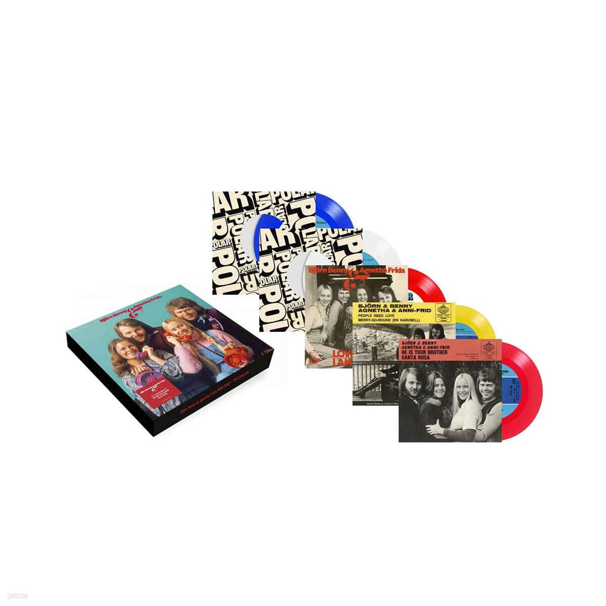 Abba (아바) - 1집 Ring Ring [7인치 컬러 5 Vinyl]