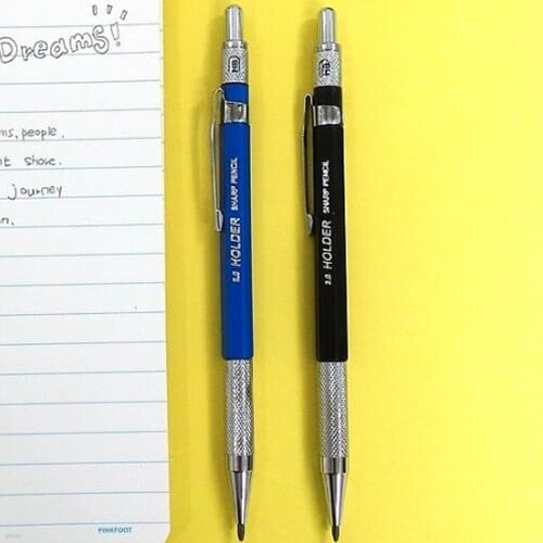 핑크풋홀더샤프_노크식2.0mm(랜덤)
