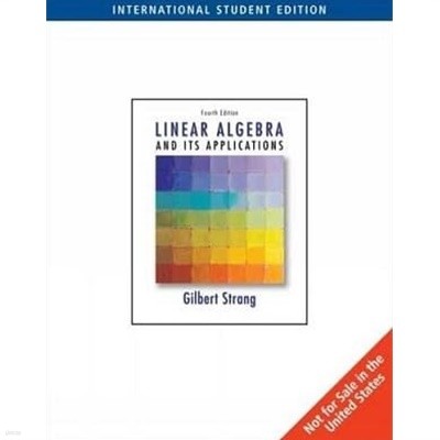 Linear Algebra and Its Applications (4th Edition)