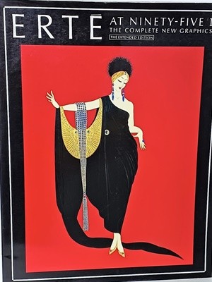 ERTE AT NINETY-FIVE 1 -패션,디자인-260/340/12, 124쪽, 큰컬러화집-일본프린트판-절판된 귀한책-