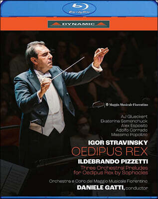 Daniele Gatti 피체티: 세 개의 오케스트라 전주곡 / 스트라빈스키: 오이디푸스 렉스 (Stravinsky: Oedipus Rex / Pizzetti: Per L'Edipo Re Di Sofocle)