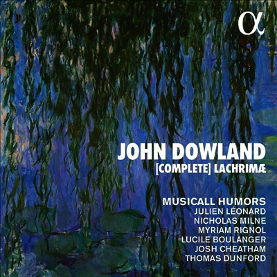 다울런드: 라크리메 전곡 (John Dowland: Lachrimae Or Seaven Teares)(CD) - Musicall Humors