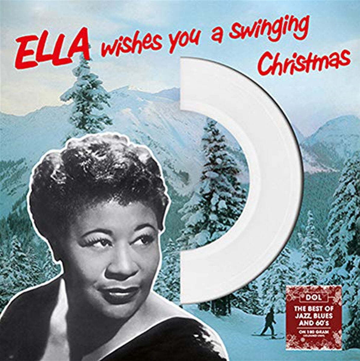 Ella Fitzgerald (엘라 피츠제럴드) - Ella Wishes You A Swinging Christmas [화이트 컬러 LP]