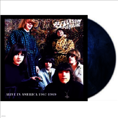 Jefferson Airplane — Alive In America 1967-1969 앨범 커버