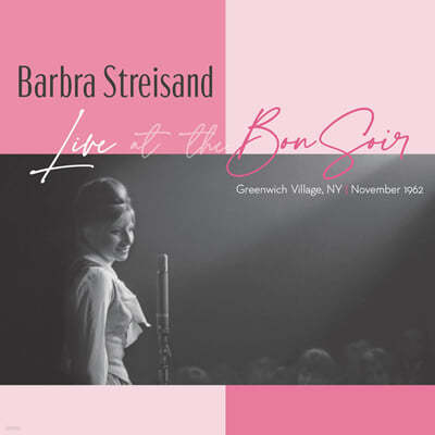 Barbra Streisand (바브라 스트라이샌드) - Live at the Bon Soir [2LP]
