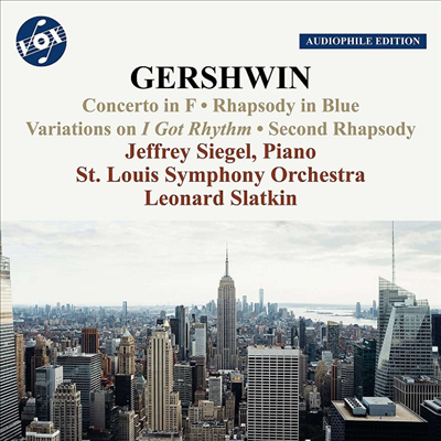 Ž: ǾƳ ְ & ҵ   (Gershwin: Piano Concerto & Rhapsody In Blue)(CD) - Jeffrey Siegel