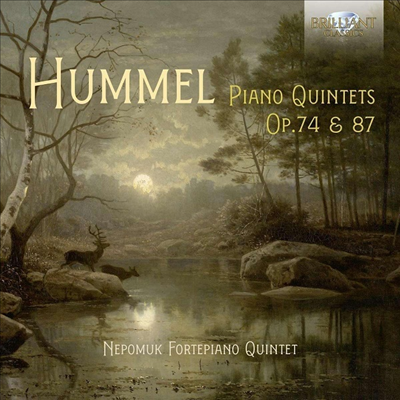 ɸ: ǾƳ  (Hummel: Piano Quintets Op.74 & 87)(CD) - Nepomuk Fortepiano Quintet