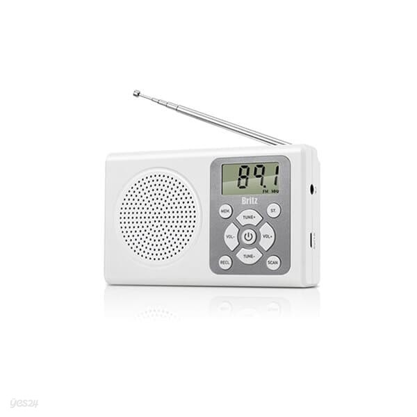 브리츠인터내셔널 BZ-R120 화이트 휴대용 라디오