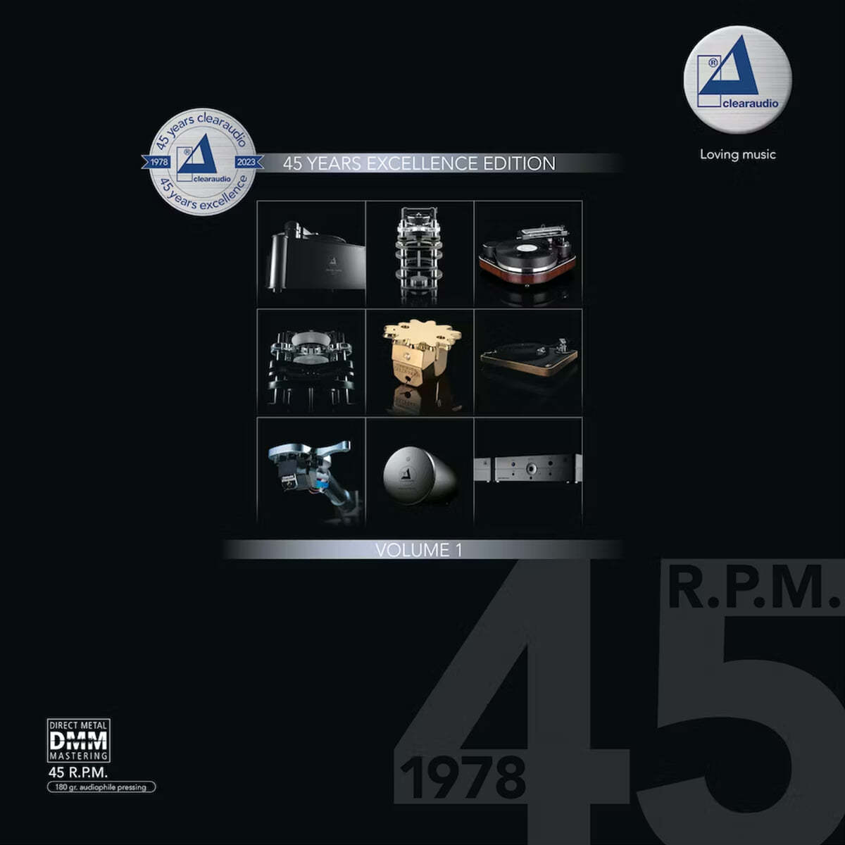 인아쿠스틱 &amp; Clearaudio 컴필레이션 앨범 (Clearaudio - 45 Years Excellence Edition, Vol. 1) [2LP]