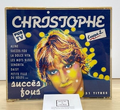 (수입CD) Christophe : Succes Fous 2CD / EMI Records / 상태 : 상 (설명과 사진 참고)