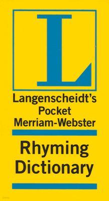 Merriam-Webster Pocket Rhyming Dictionary