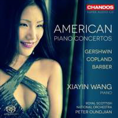 ̱ ǾƳ ְ - Ž, ÷ & ٹ (American Piano Concertos - Gershwin, Copland & Barber) (SACD Hybrid) - Xiayin Wang