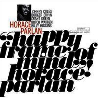 Horace Parlan — Happy Frame Of Mind 앨범 커버