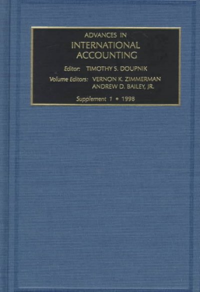 The Evolution of International Accounting Standards in Transitional and Developing Economies: Volume V