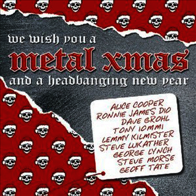 Various Artists — Metal Xmas & a Headbanging New Year 앨범 커버