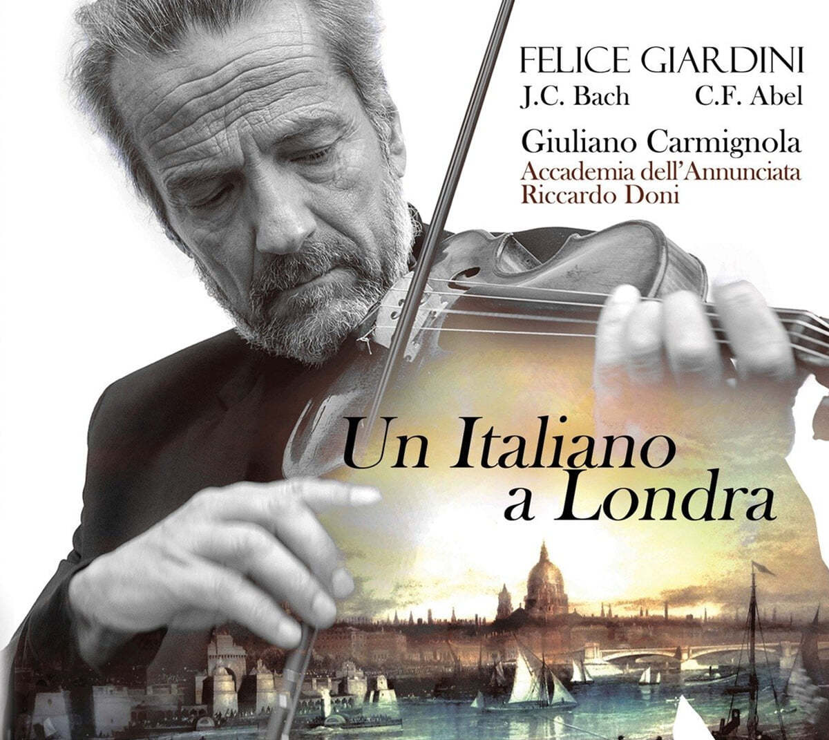 Marco Ruggeri 런던의 이탈리아인 - 자르디니, J.C.바흐, 아벨의 바이올린 협주곡 (Giardini, J.C.Bach, Abel: Violin Concertos)