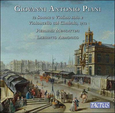 Labirinto Armonico 피아니: 열두 곡의 바이올린 소나타 (Piani: Violin Sonatas)