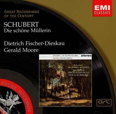 Schubert : Die Schone Mullerin (아름다운 물레방앗간 처녀) -  피셔 디스카우 (Fischer-Dieskau), 제럴드 무어 (Gerald Moore)(유럽발매)
