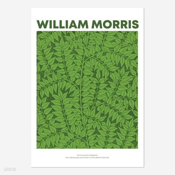 윌리엄모리스 빈티지 패턴 포스터 - WM17