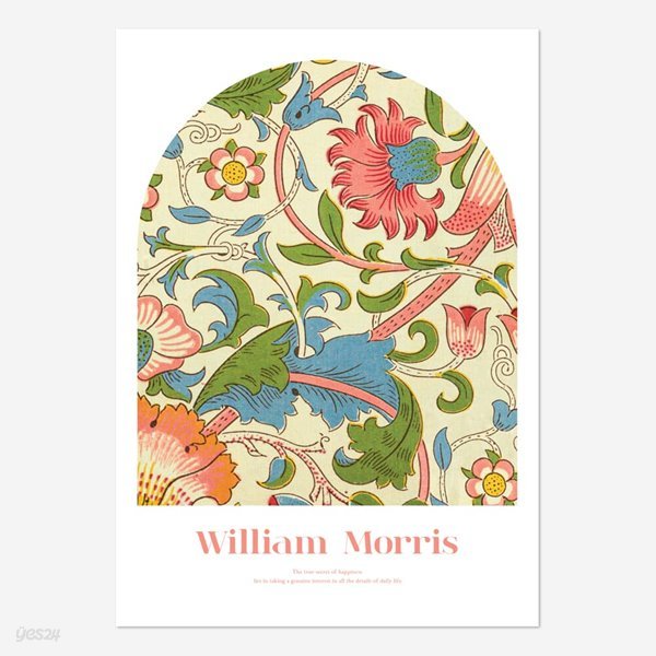 윌리엄모리스 빈티지 패턴 포스터 - WM16