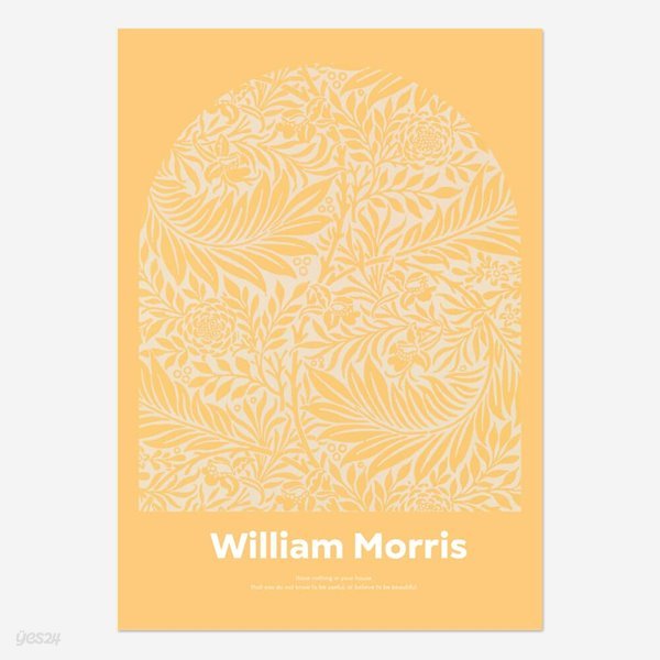 윌리엄모리스 빈티지 패턴 포스터 - WM12
