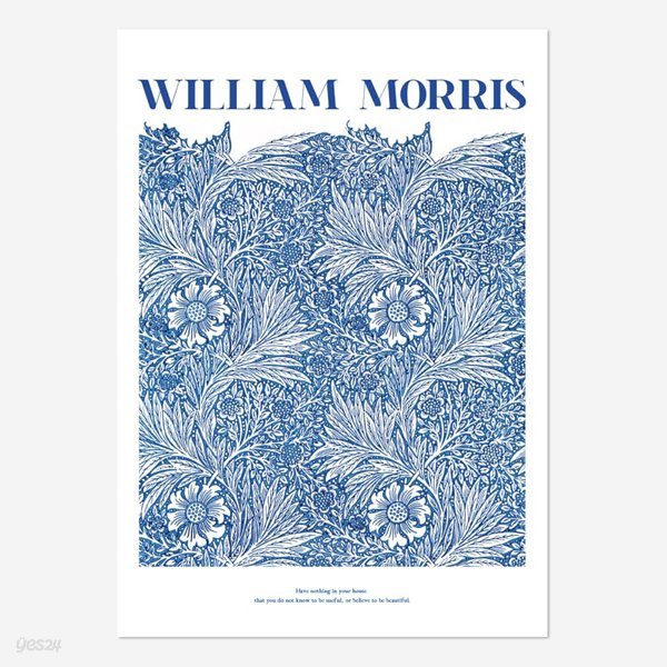 윌리엄모리스 빈티지 패턴 포스터 - WM07