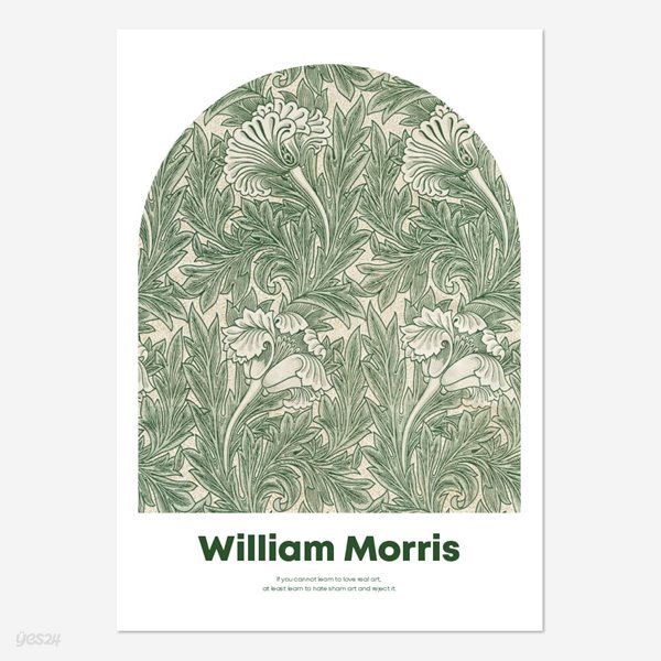 윌리엄모리스 빈티지 패턴 포스터 - WM06