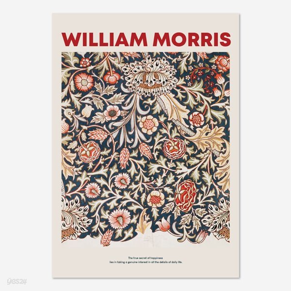 윌리엄모리스 빈티지 패턴 포스터 - WM03