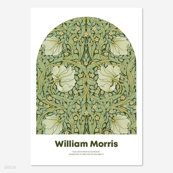윌리엄모리스 빈티지 패턴 포스터 - WM02