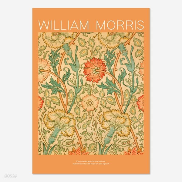 윌리엄모리스 빈티지 패턴 포스터 - WM01