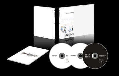 신 에반게리온 극장판 2021 (3Disc, 우리말 녹음 4K UHD 스틸북 한정수량) : 블루레이