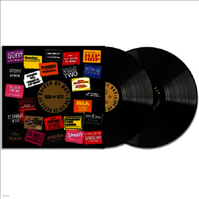 Various Artists — Raised By Rap: 50 Years Of Hip Hop 앨범 커버