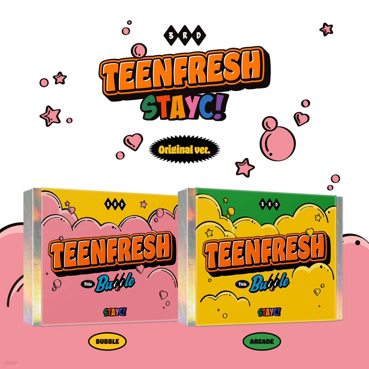 스테이씨 (STAYC) - 미니앨범 3집 : TEENFRESH [2종 중 1종 랜덤발송]