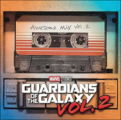 가디언즈 오브 갤럭시 2 영화음악 (Guardians Of The Galaxy Vol. 2: Awesome Mix Vol. 2 OST) [오렌지 갤럭시 컬러 LP]