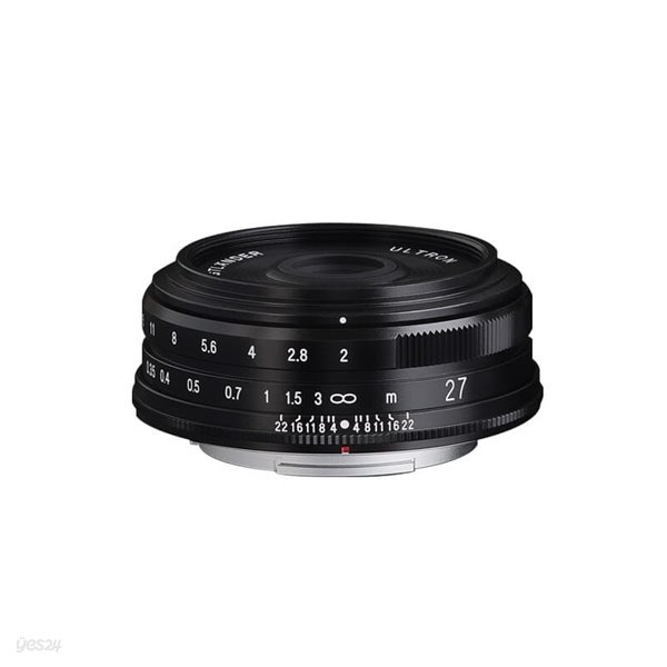 보이그랜더 ULTRON 27mm F2 후지 X 마운트 BK