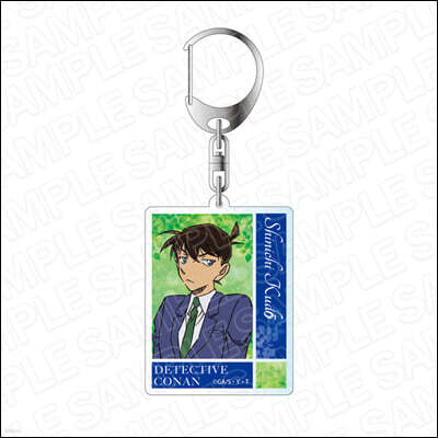 名探偵コナン アクリルキ-ホルダ- 工藤新一 leaf Ver.