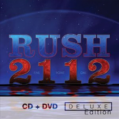 Rush - 2112 (CD+5.1 Audio DVD Deluxe Edition)(Digipack)