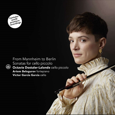 ӿ  - ÷ÿ ݷ ҳŸ (From Mannheim To Berlin - Sonatas for Violoncello Piccolo)(CD) - Octavie Dostaler-Lalonde
